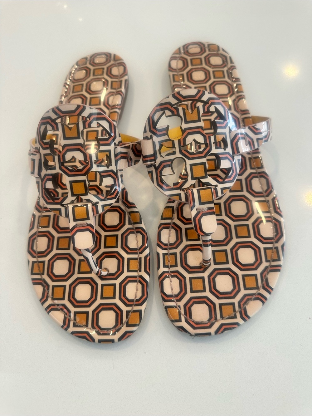 Tory Burch Patterned Miller Sandals